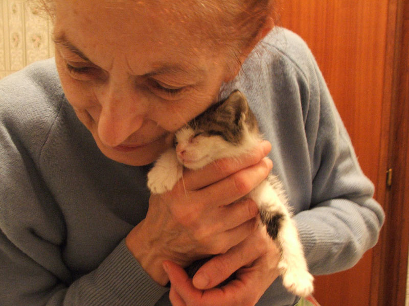 ...e le coccole.