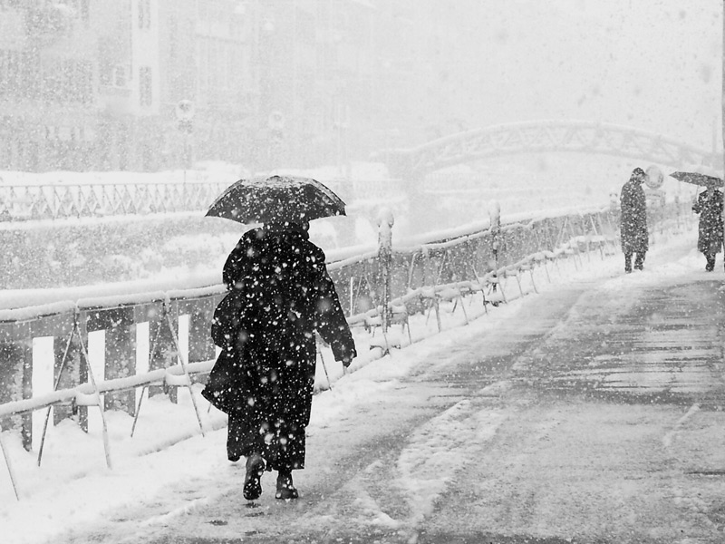 a milano: nel silenzio