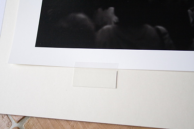 Mounting strip.
