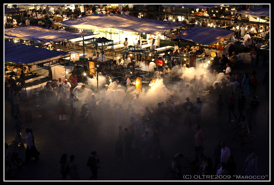 Piazza Jemaa al-Fnaa a Marrakech