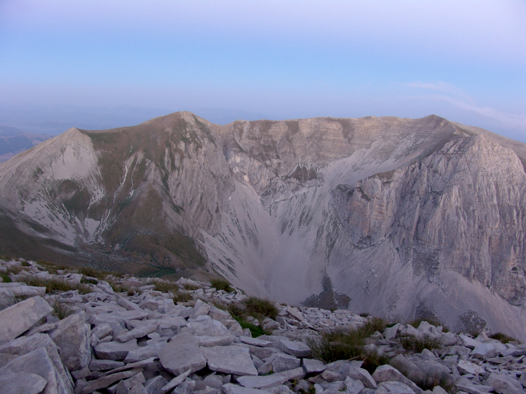 Panorama dal Monte Vettore