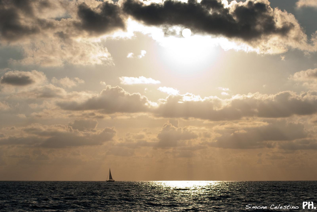 Boat on Sunset