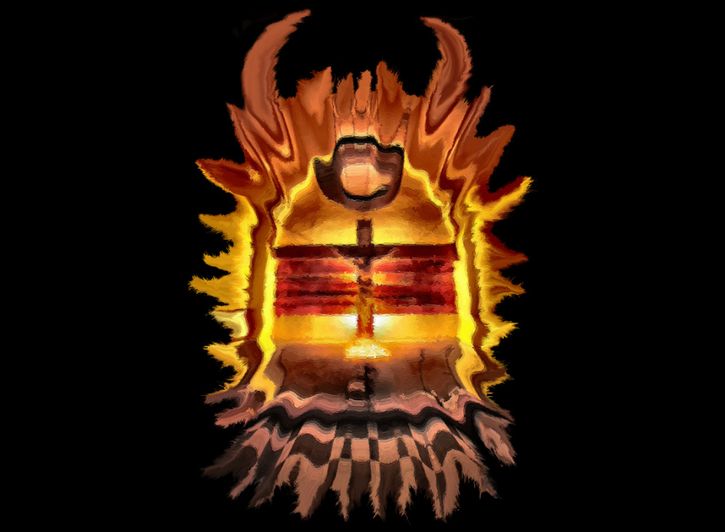 Demon of fire