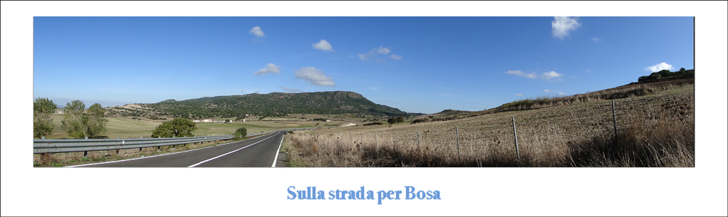 Sulla strada per Bosa