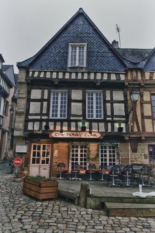 Pub  bretone in HDR