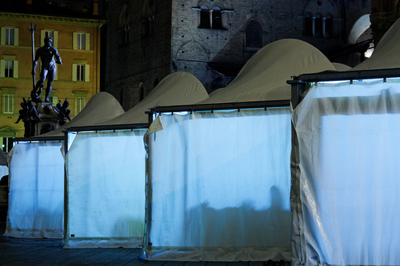 Tende in piazza