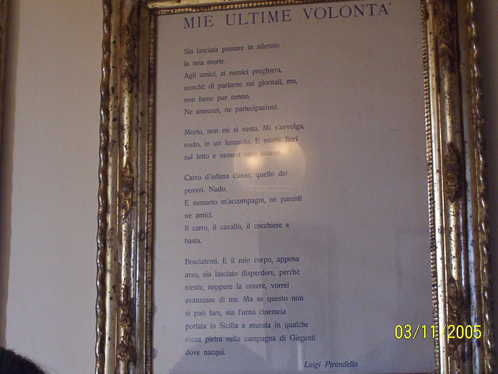 casa natale Pirandello 5