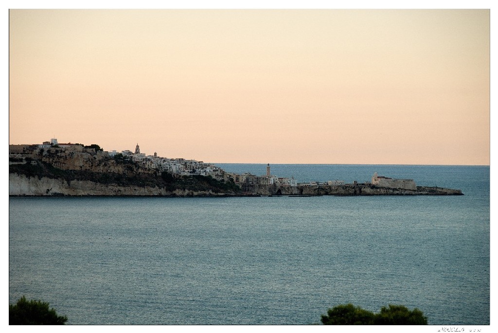 tramonto a Vieste