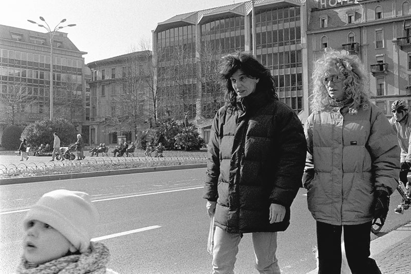 Como - Una famiglia...padre madre e figlia