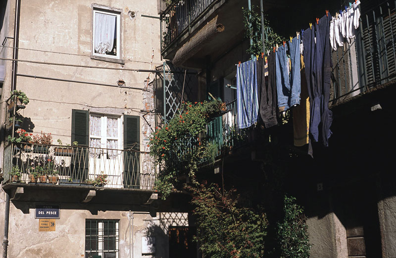 Como - panni lavati nel Lario