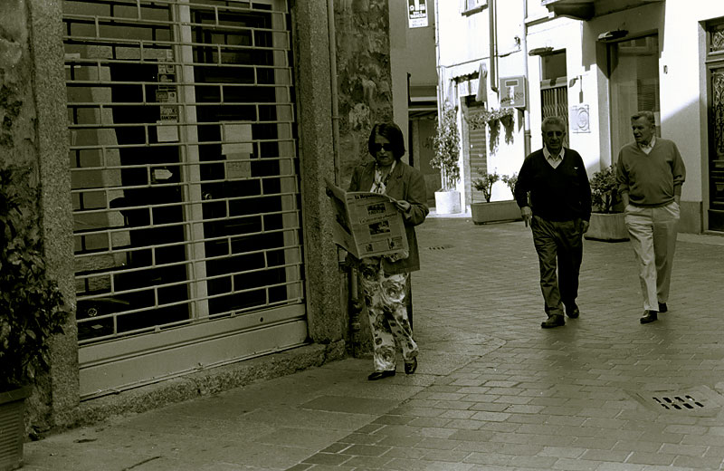 Como - per le via del centro