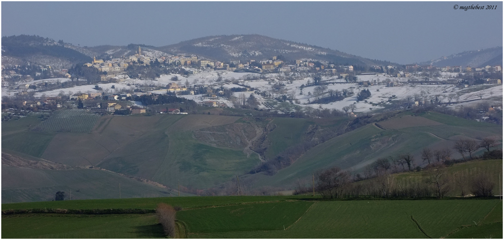 L'ultima spruzzata di neve..