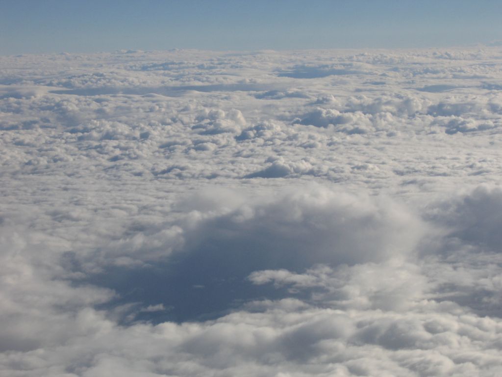 Nuvole dall'aereo