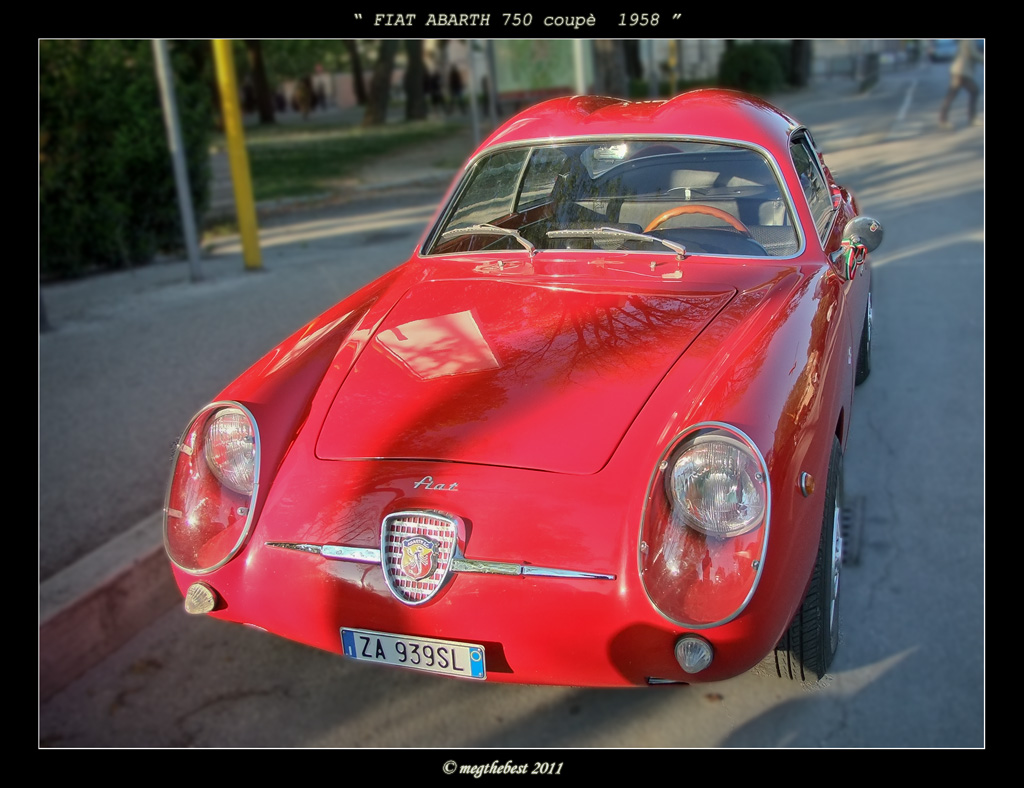 Fiat 750 Abarth Coup 1958 "2"
