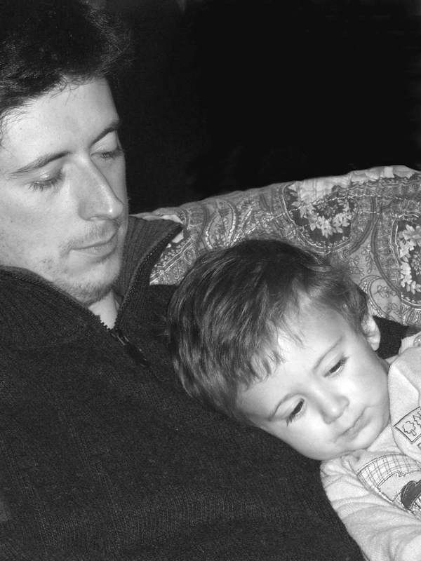 Padre e figlio.