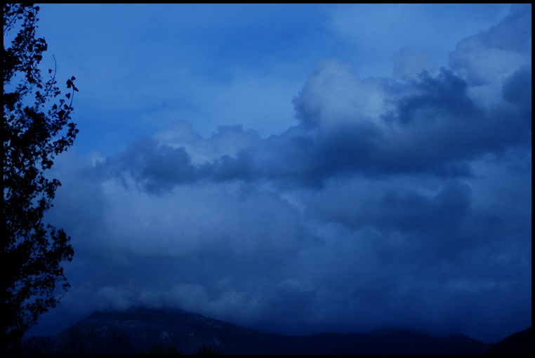 Nuvole a ora blu