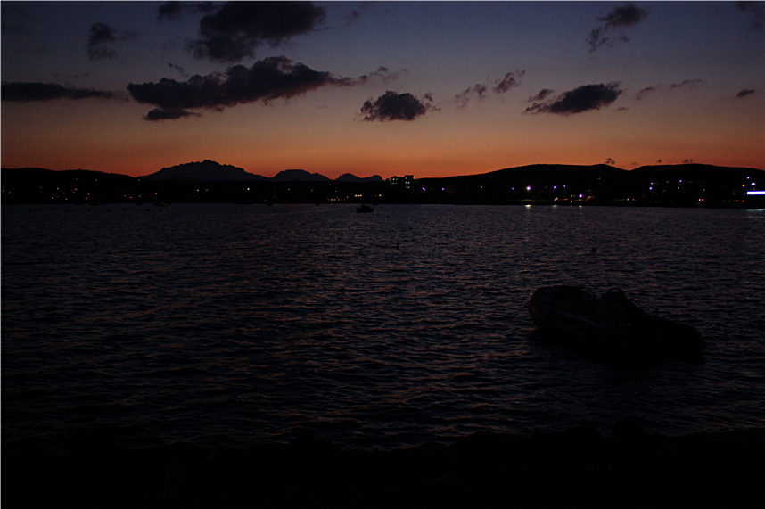 Tramonto sul golfo - 1