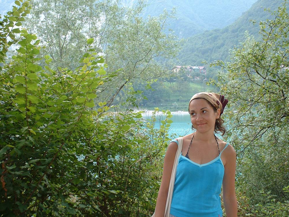 Marisa e il lago