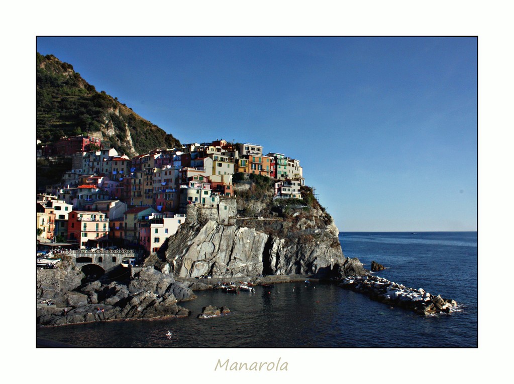 cartolina da Manarola