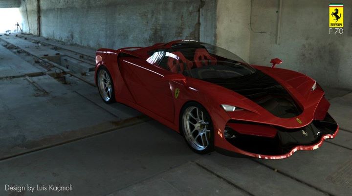 Ferrari F70 by Luis Kacmoli (CONCEPT)