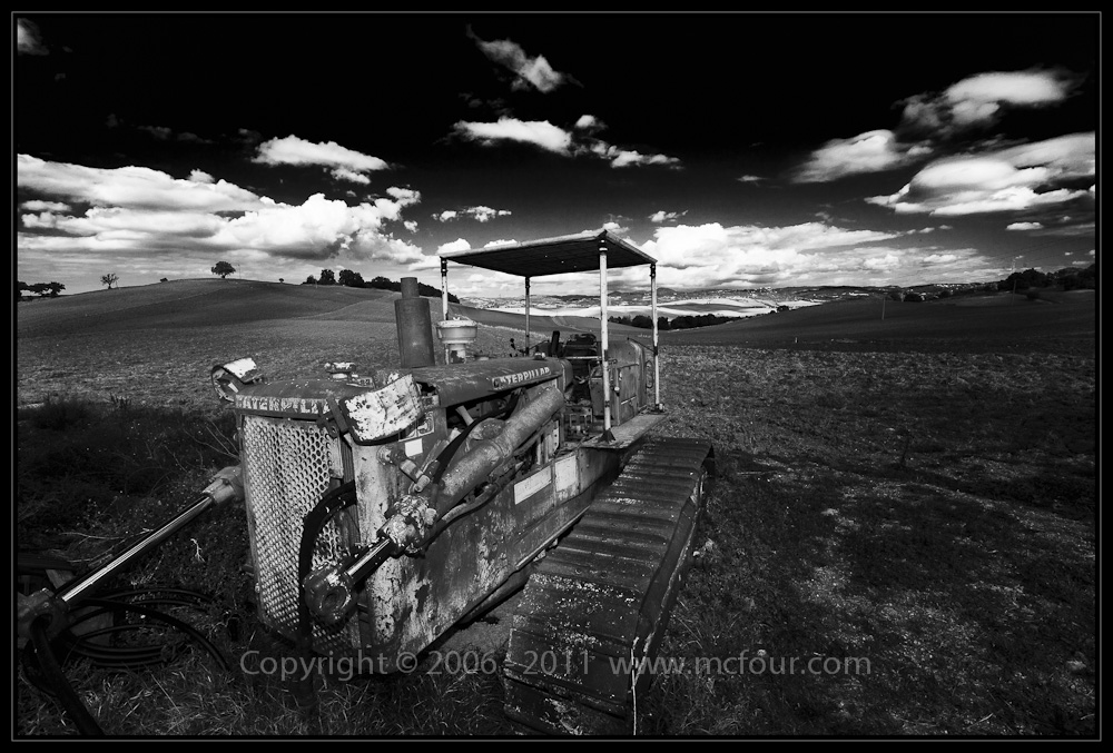 Old Caterpillar Tractor