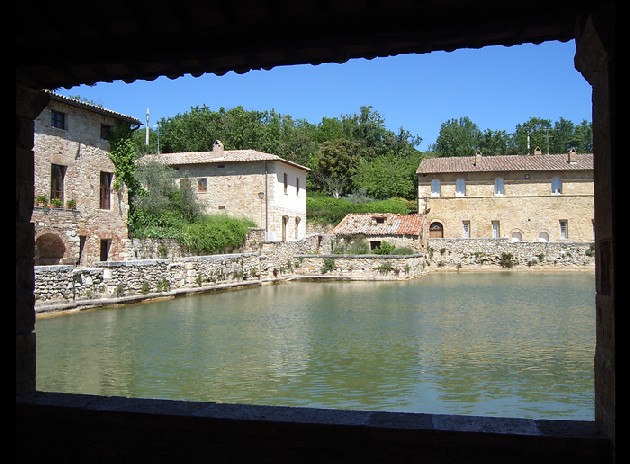 Cartolina da Bagno Vignoni