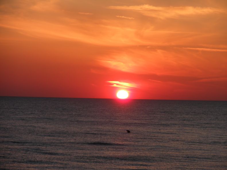 il tramonto