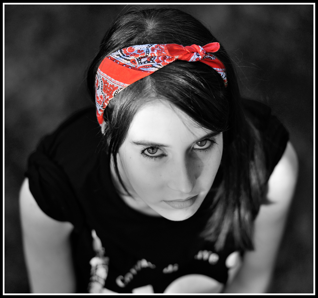 ...un tocco di rosso ....