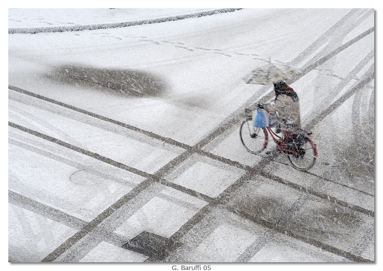 Inverno... ma la spesa s'ha da fare... (di Gio66)