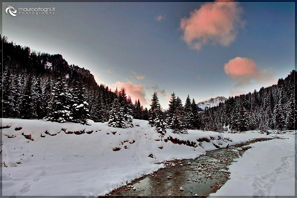 Crepuscolo in val venegia