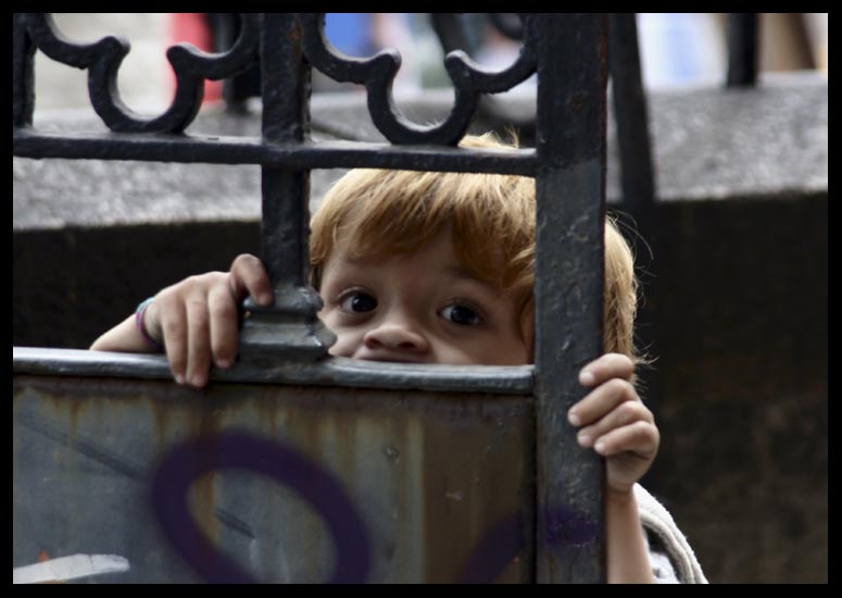 Bambino curioso