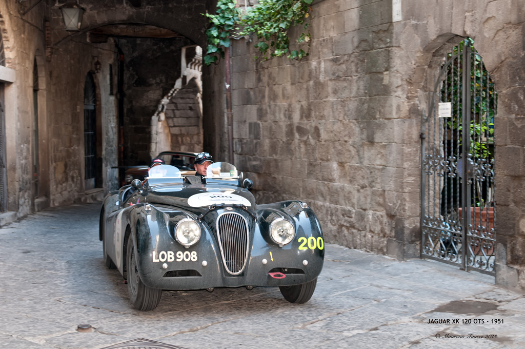 1000 Miglia '13 - JAGUAR XK 120 OTS 1951