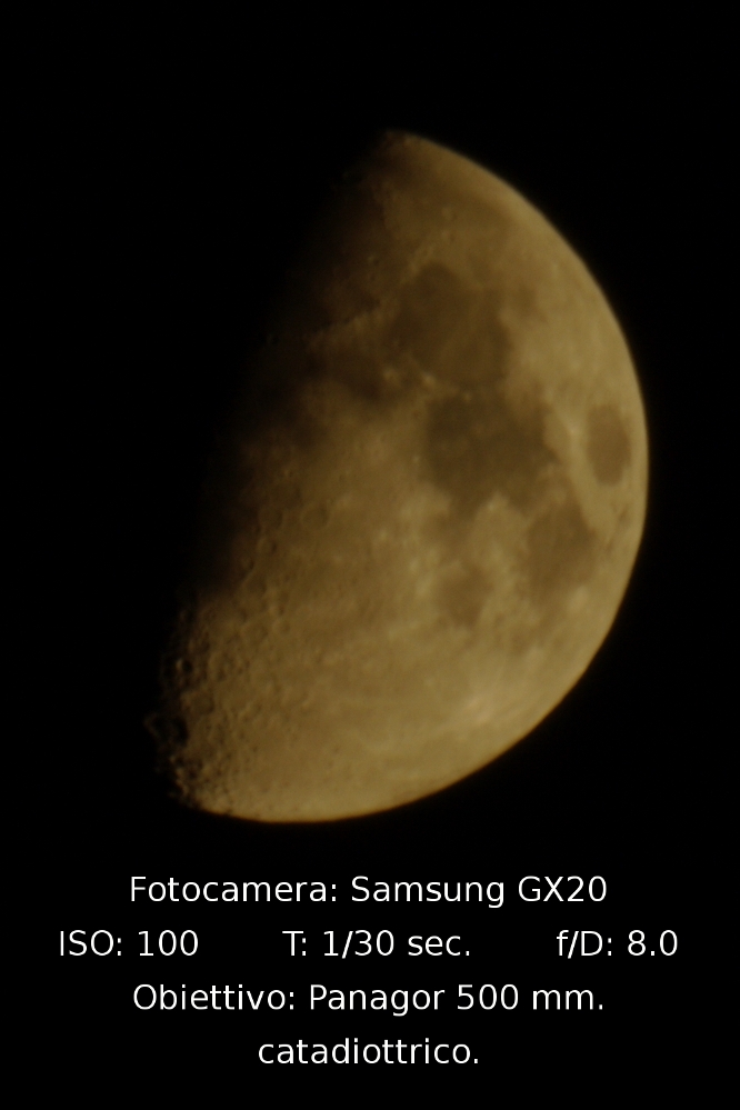 Luna con dati