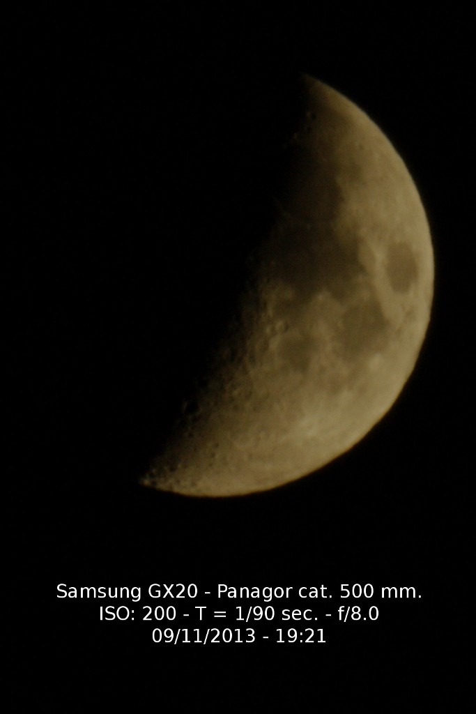 Luna con dati