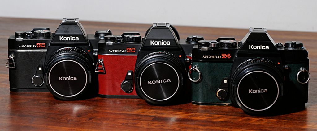 Konica Autoreflex T4 e TC