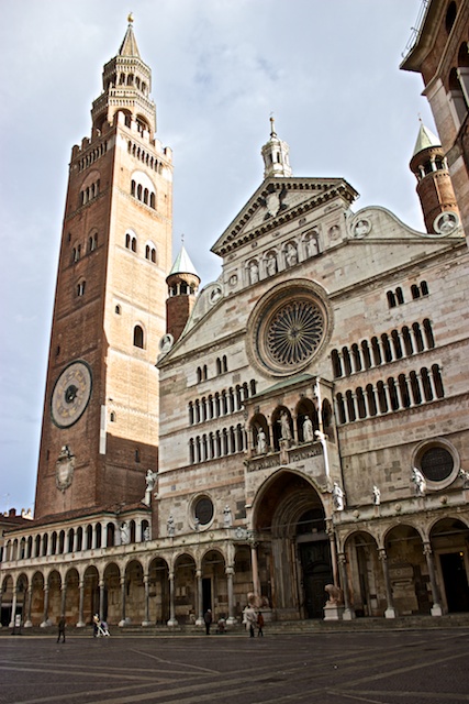 Il duomo e il Torrazzo di Cremona