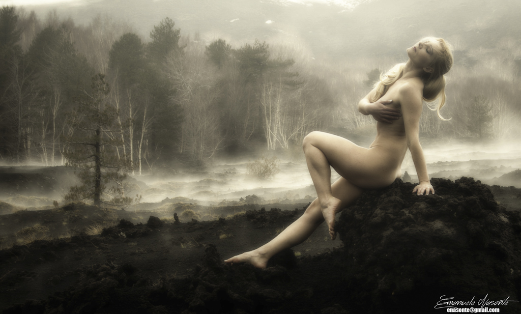 Venere nasce dalla lava