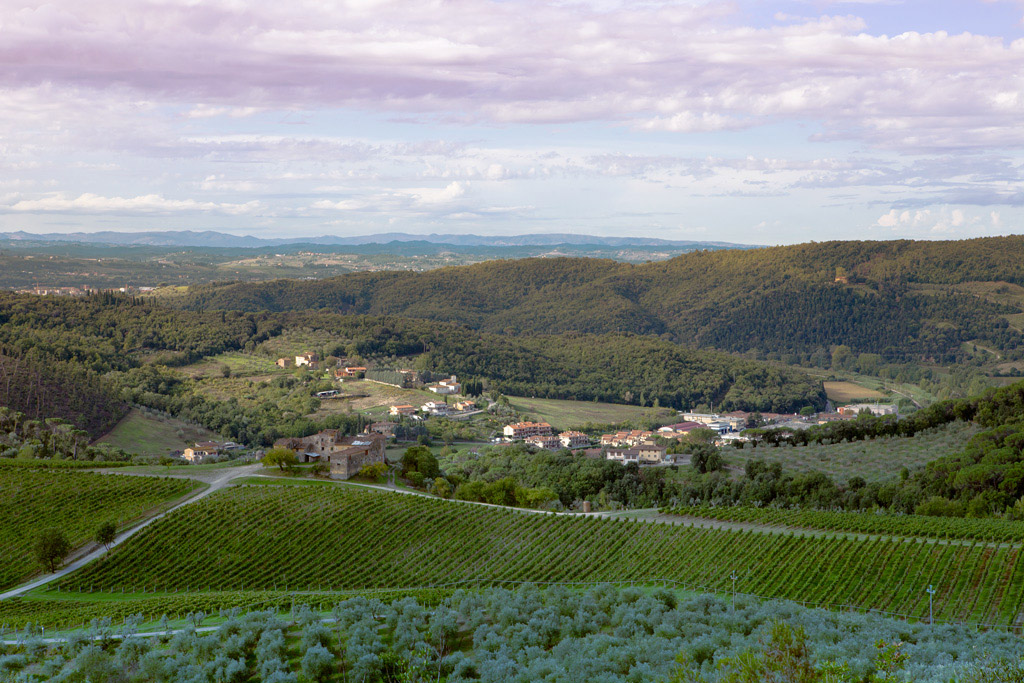 vista dall'alto