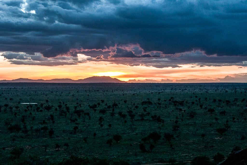 Tramonto africano