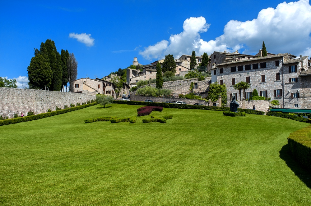 Il prato davanti