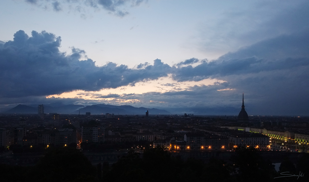 torino al tramonto