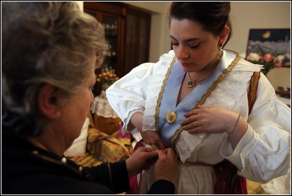 La vestizione delle Vallie