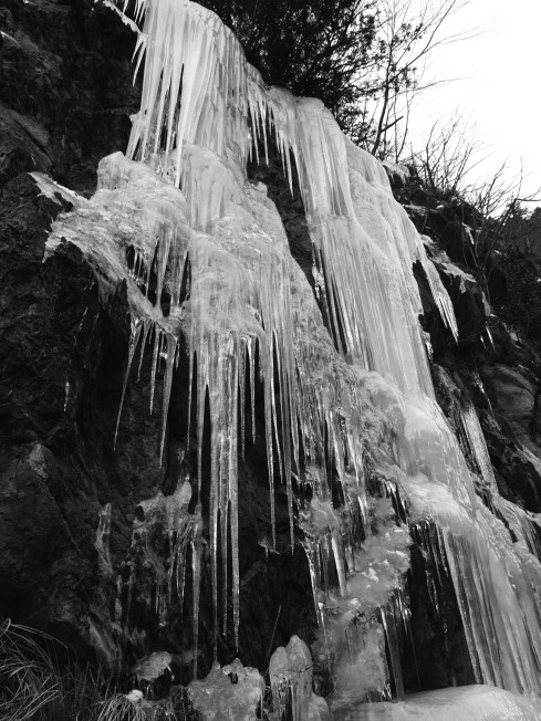 cascata di ghiaccio