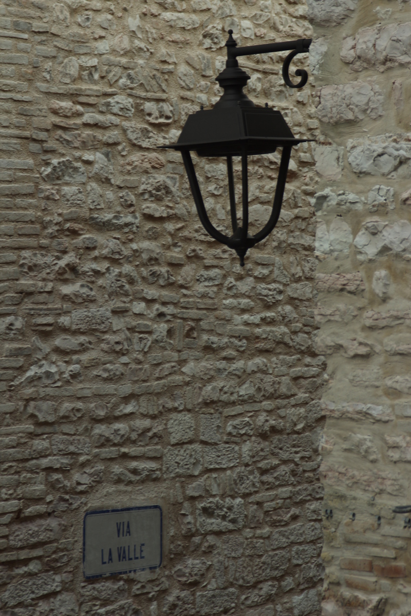 scorcio con lampione