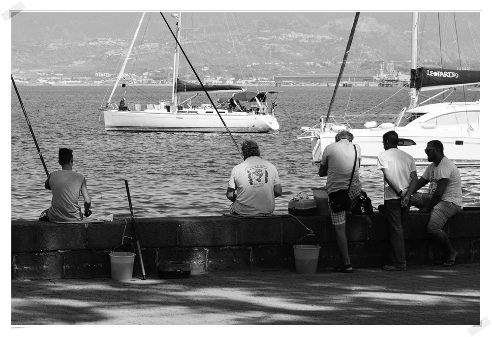 Pescatori gareggianti