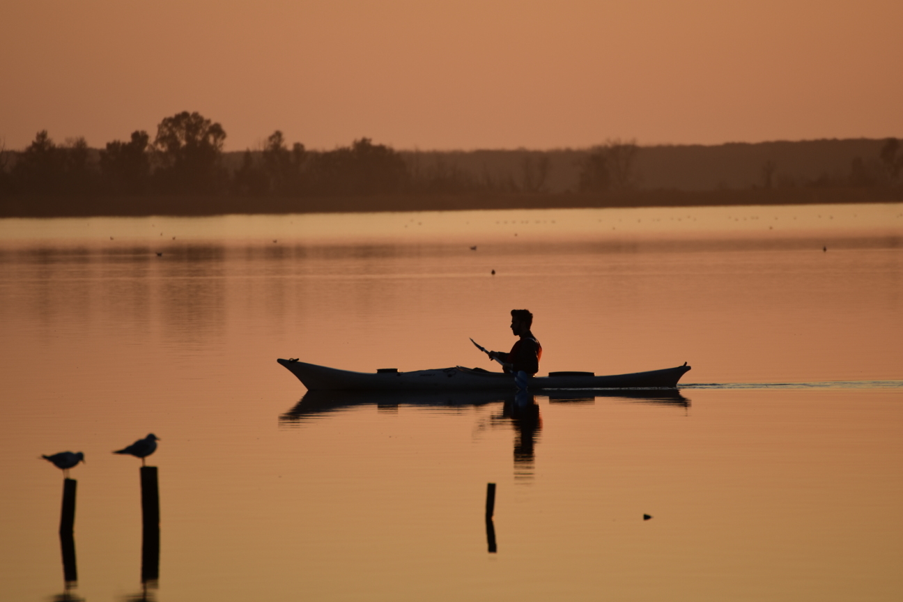 Tramonto a Massaciucoli