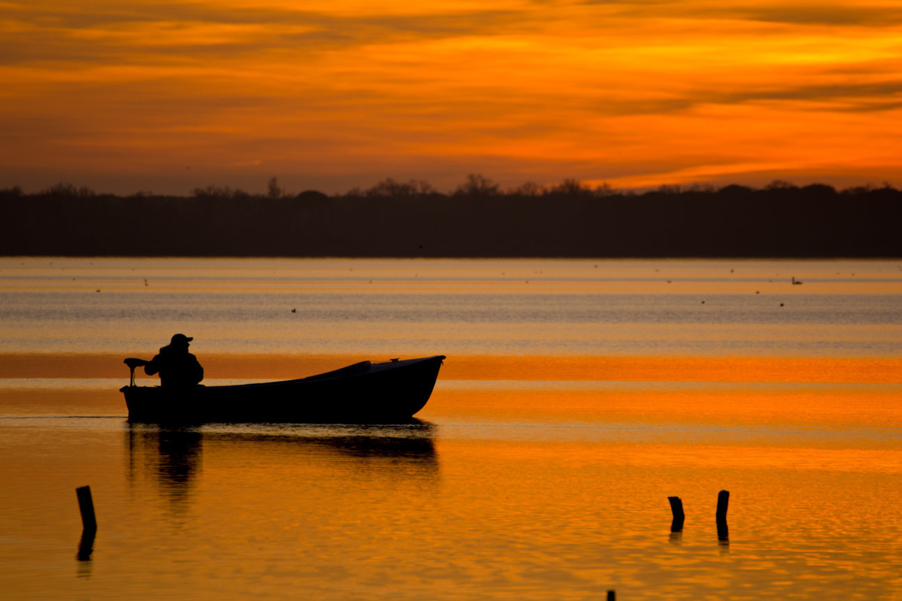 Tramonto a Massaciucoli