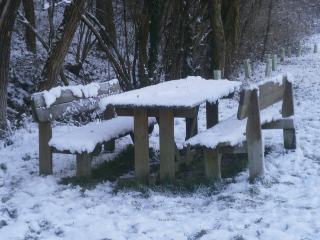 pic-nic nella neve