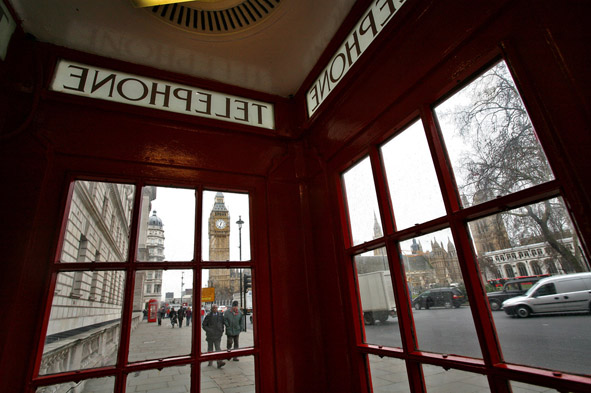 Cabina telefonica londinese