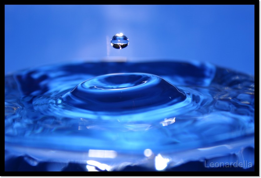 Blue water